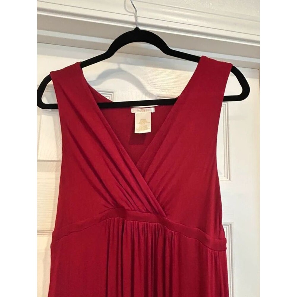 Matty M Red Sleeveless Maxi Dress, Size M - Picture 4 of 8